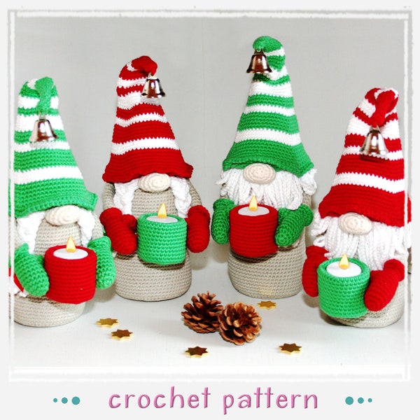 Candle Gnome - Decoration - Crochet Pattern