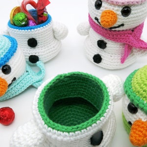Snowman Crochet Pattern image 5