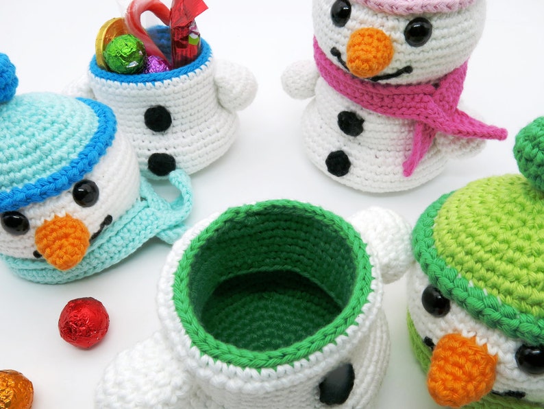 Snowman Crochet Pattern image 5
