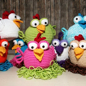 Chicken Egg Sitter Egg Cozy Crochet Pattern image 6