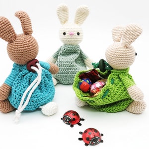 Drawstring Bag Bunny Crochet Pattern image 3