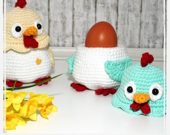 Chicken - Egg Cozy, Decoration - Crochet Pattern
