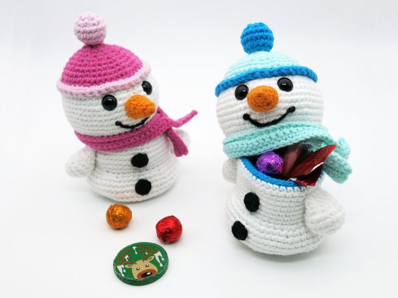 Snowman Crochet Pattern image 4