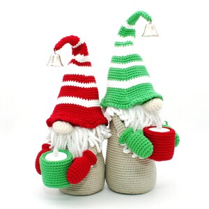 Candle Gnome Decoration Crochet Pattern image 7