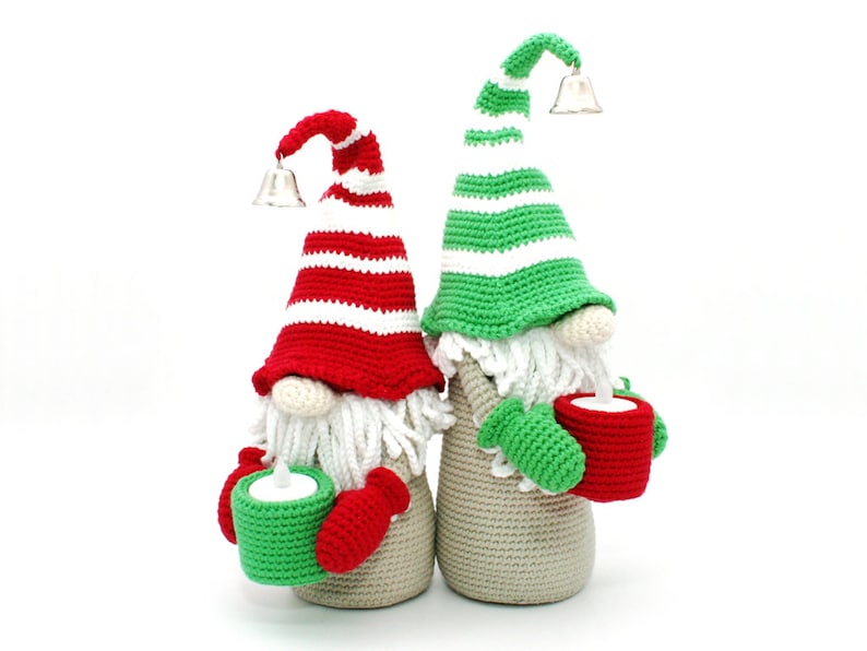 Candle Gnome Decoration Crochet Pattern image 7