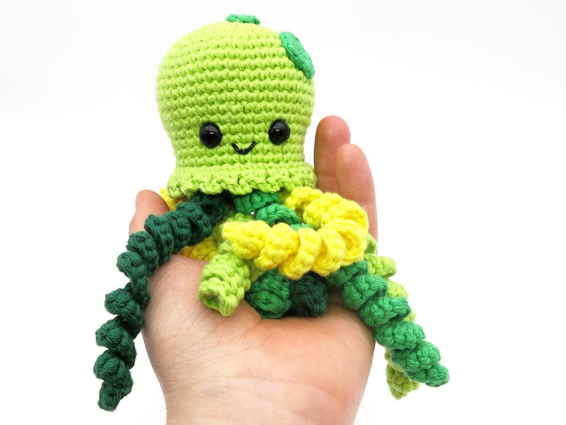 Petite pieuvre Patron au crochet image 2