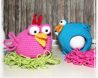 Chicken - Egg Sitter - Egg Cozy - Crochet Pattern