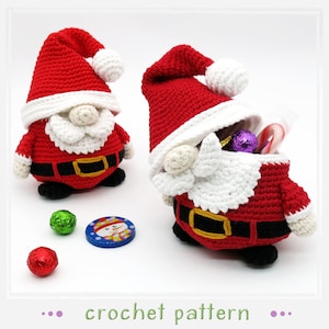 Santa Gnome - Crochet Pattern