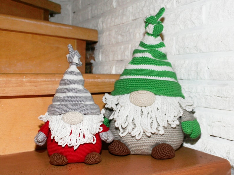 Gnome Doorstop, Decoration Crochet Pattern image 2