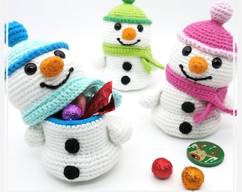 Snowman - Crochet Pattern