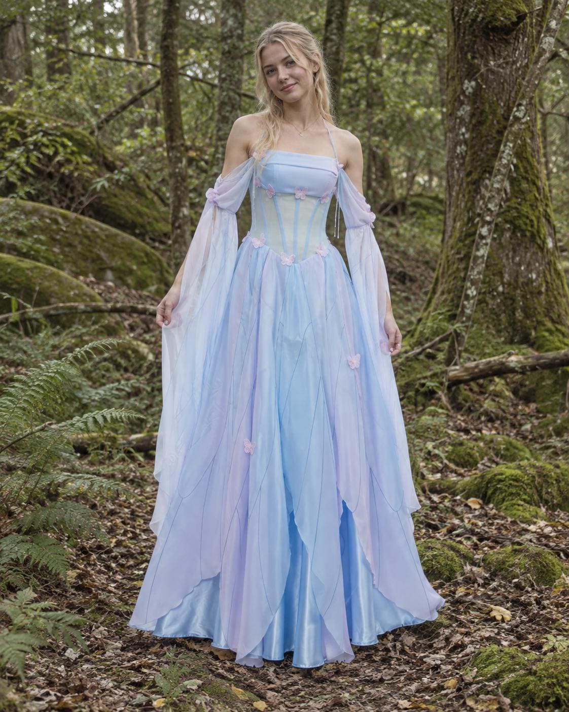 Elven Blue Dress