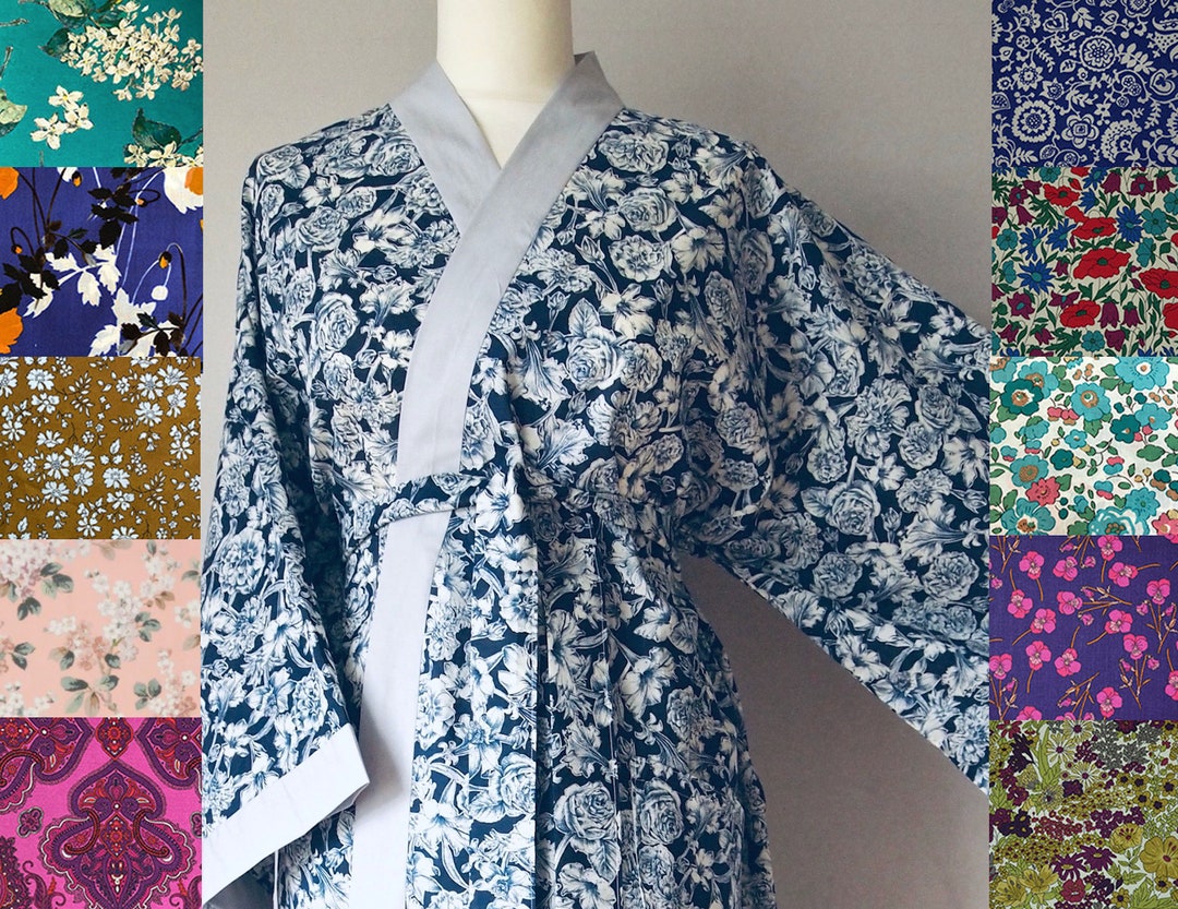 Custom Made Kimono Style Robe in Your Choice of Fabric - Etsy