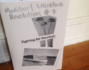 madiburl and mindfuck revolutions no. 7 zine perzine mental health zine motherhood zine