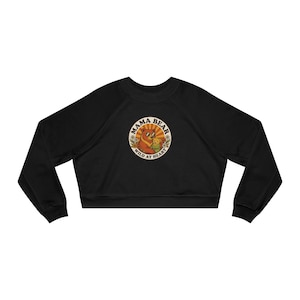 Jersey corto Mama Bear Pumpkin Patch / Logotipo circular vintage de otoño