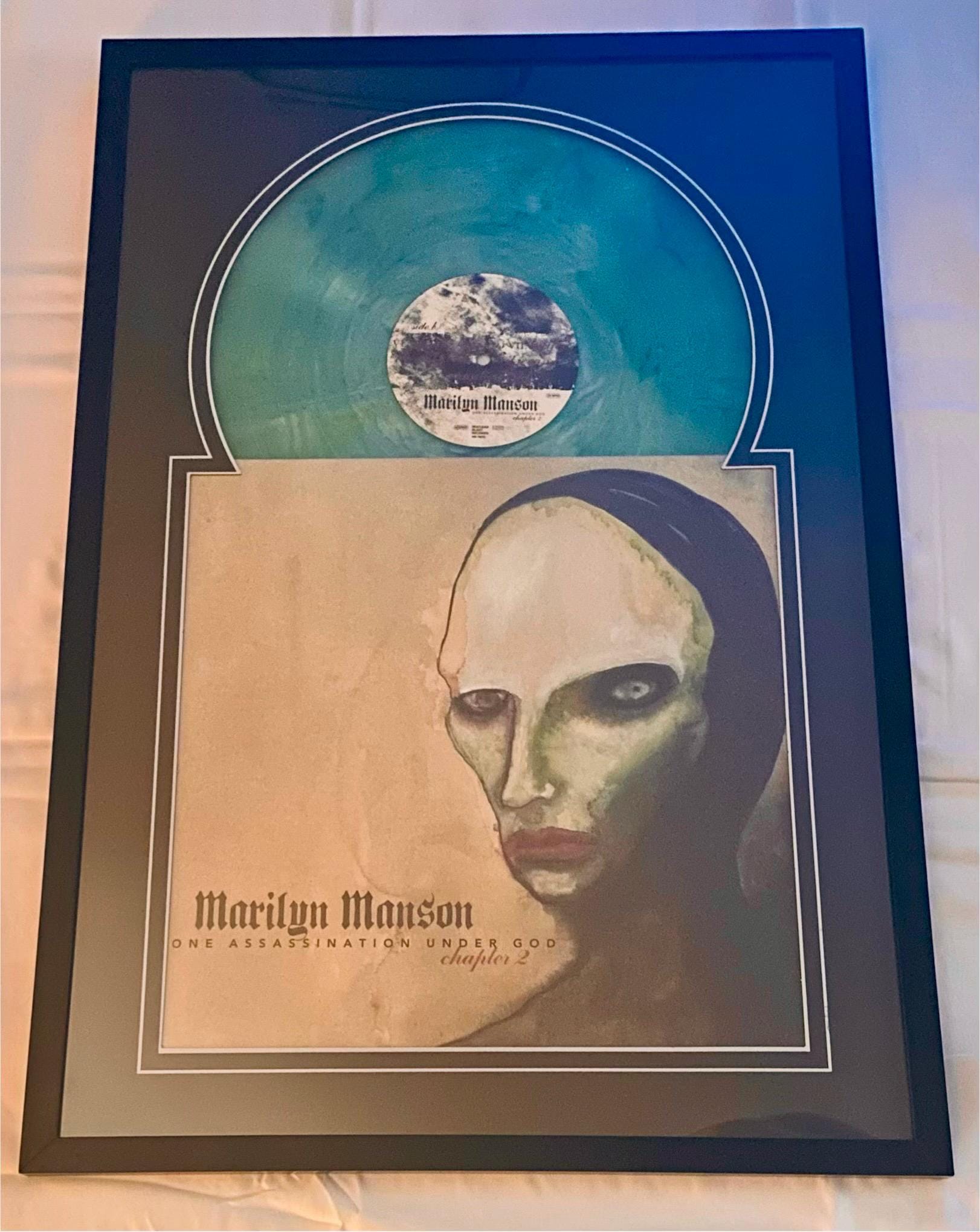 Marilyn Manson Record - Etsy