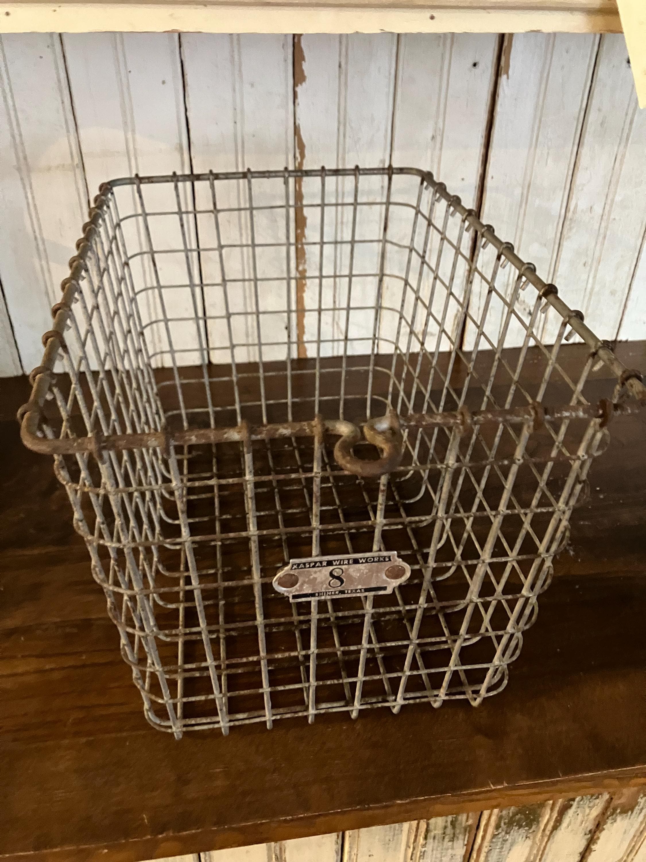 Kaspar Wire Works Basket - Etsy