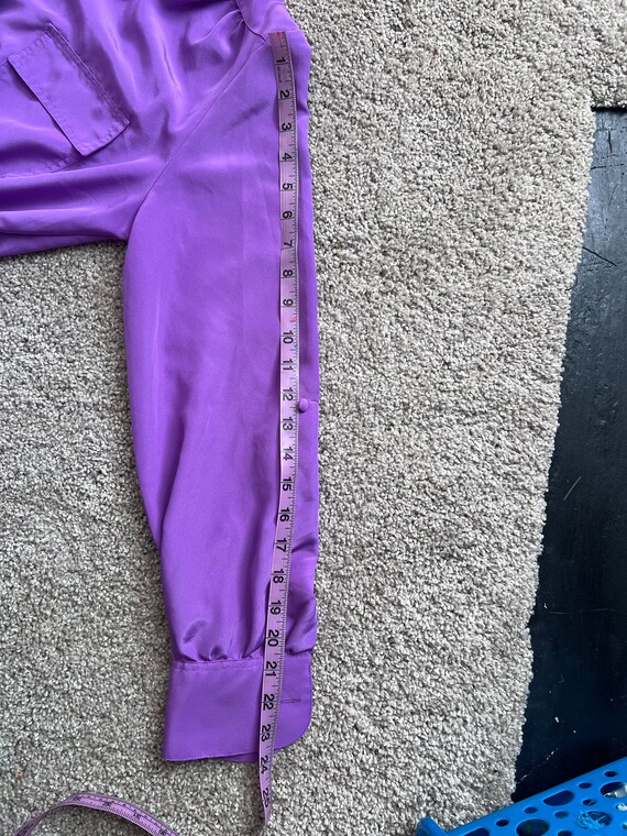 VTG Ms. Chaus purple dress - image 9