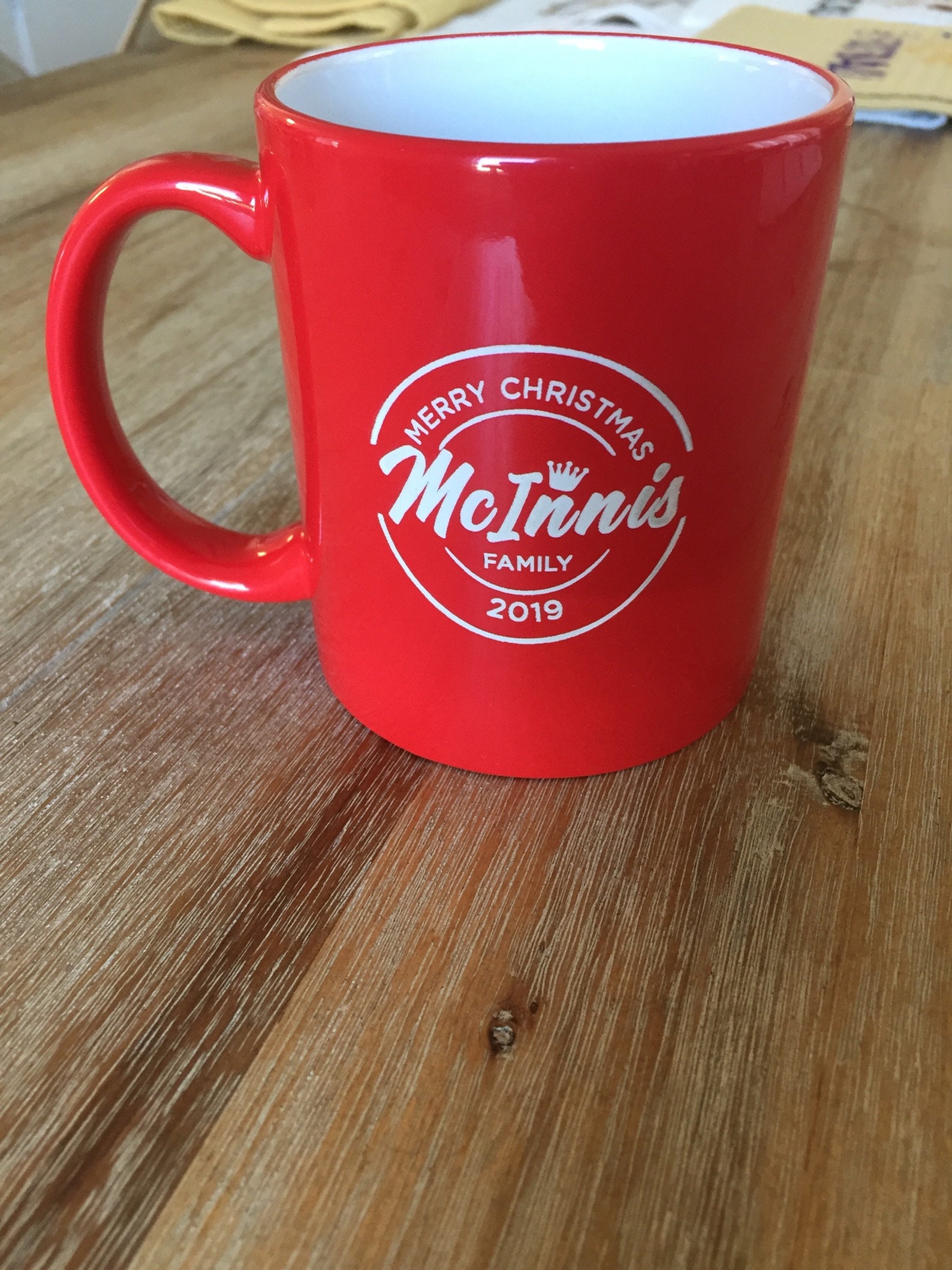 Custom Laser Etched Coffee Mug Etsy