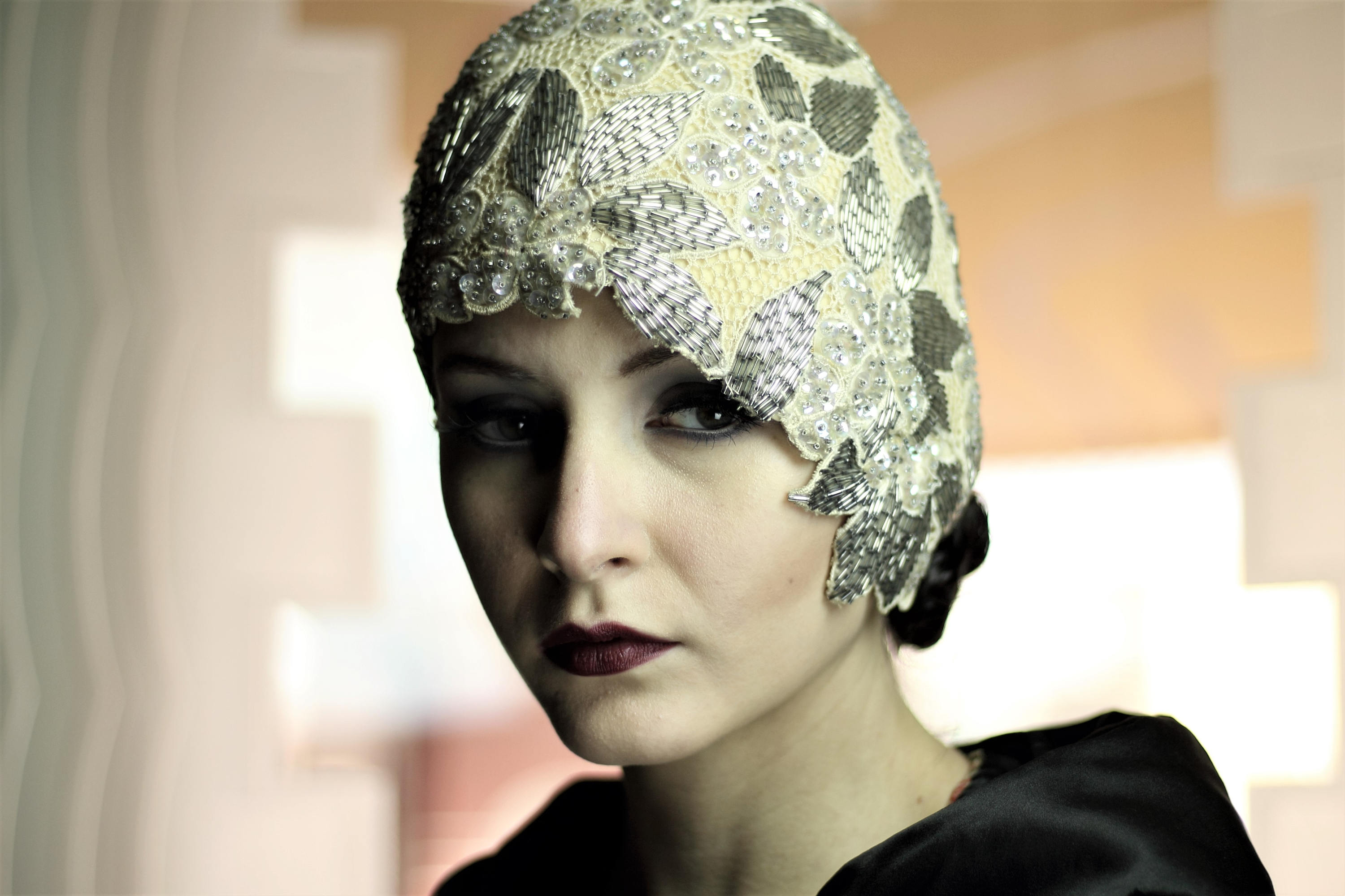 dark gray hat