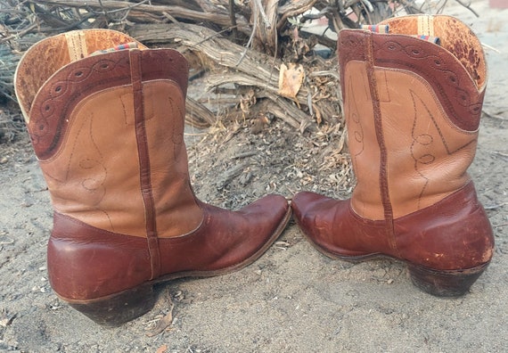 Fantastic  1940's two tone, Shorty, cowboy boots … - image 7