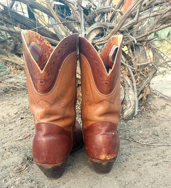 Fantastic  1940's two tone, Shorty, cowboy boots … - image 6