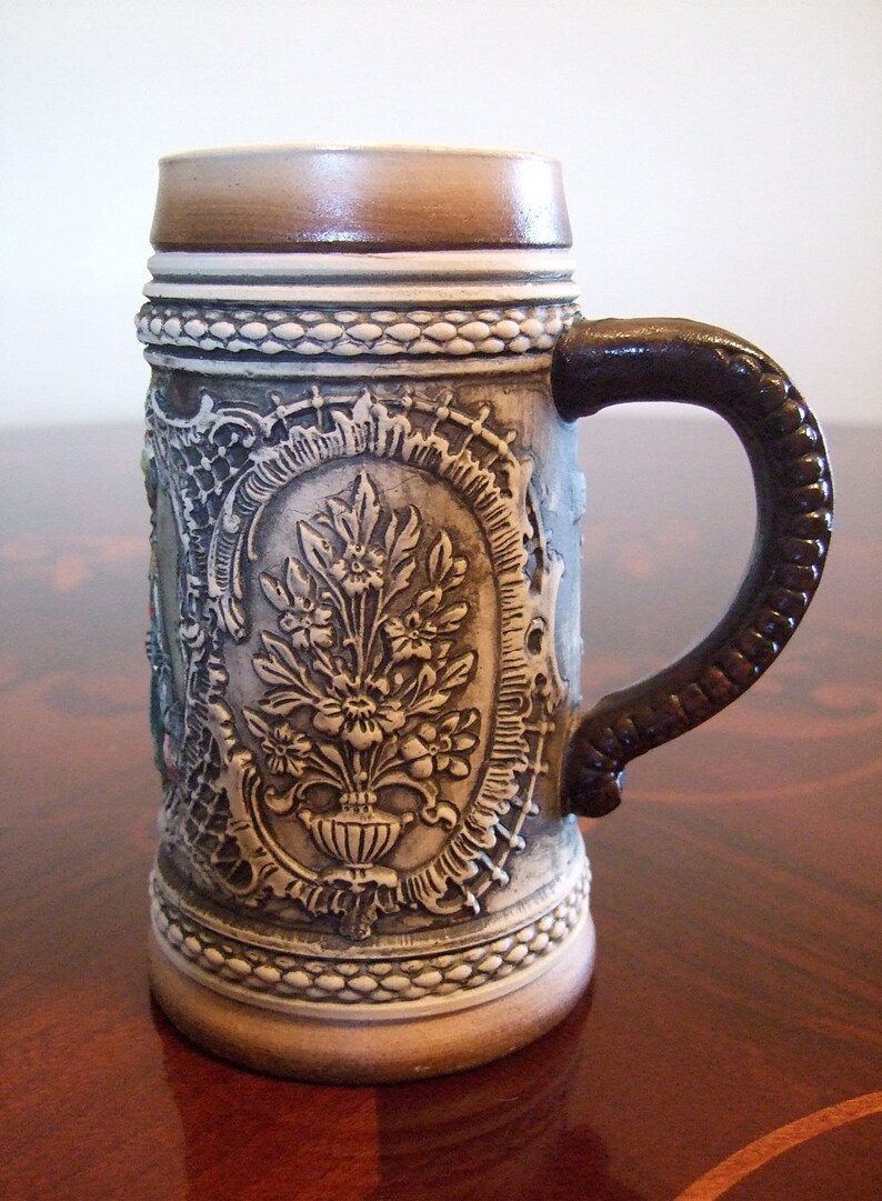 Genuine Old Ceramic Alt Grenzau 1894 German Beer Stein from Etsy