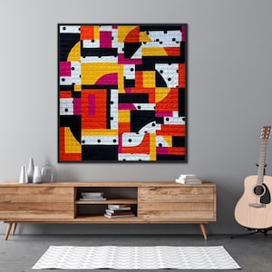 The Confetti Art Quilt