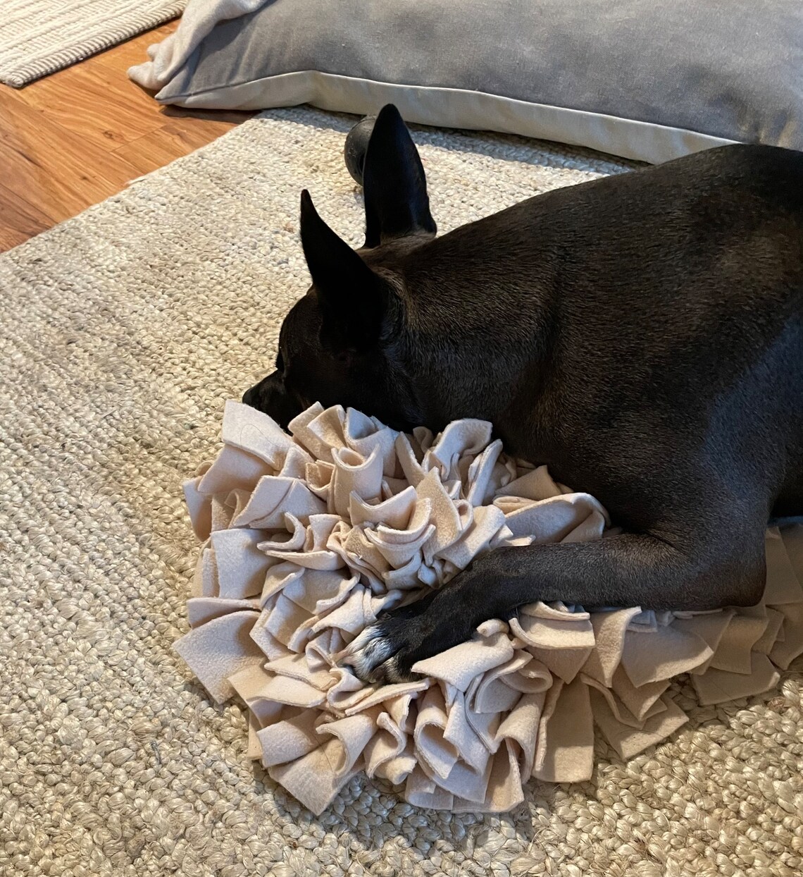 Snuffle Mat for Dog Interactive Brain Stimulation Food Etsy