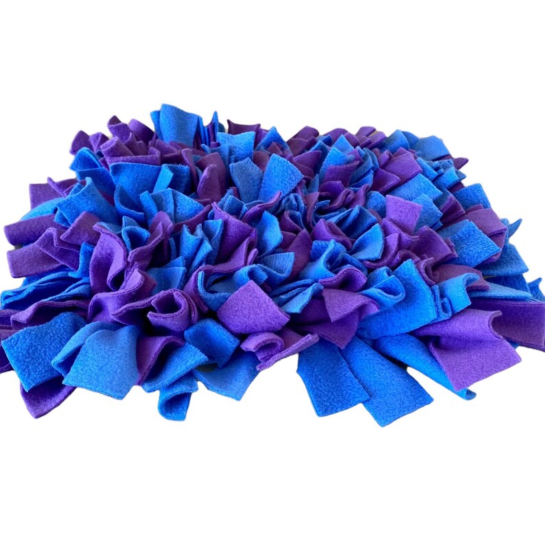 Snuffle Mat for Dog Feeding Treats Included Colorful Etsy