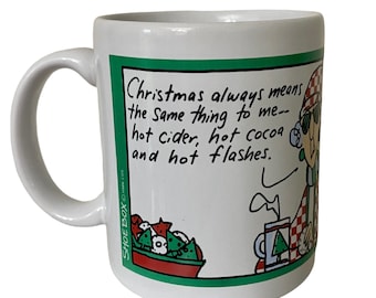 Funny Vintage Maxine Christmas Mug , Perfect Gift for Mother in Law, Gift Exchange Coworkers, Christmas Gift for Sister, Secret Santa Gift