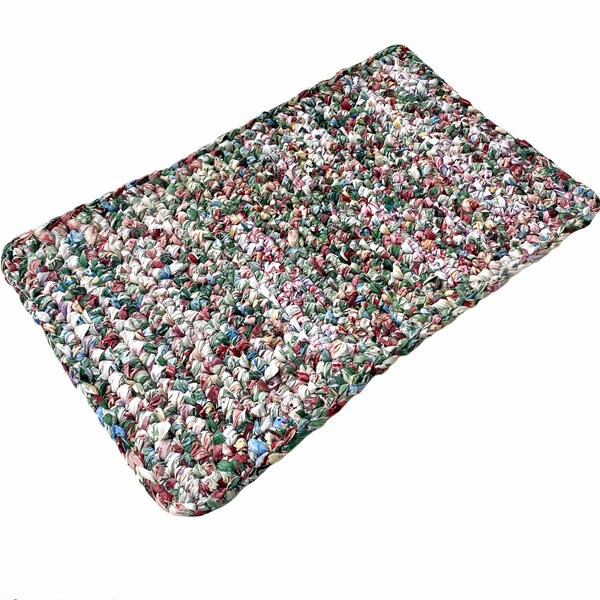 Crocheted Rag Rug - Etsy