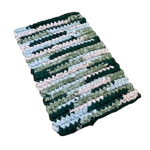 Rug for Bedroom, Practical Gifts for Couple, Eco Friendly Gift, Bath Mat Cute, Cotton Rug, Rug for Bathroom, Handmade Gift Ideas