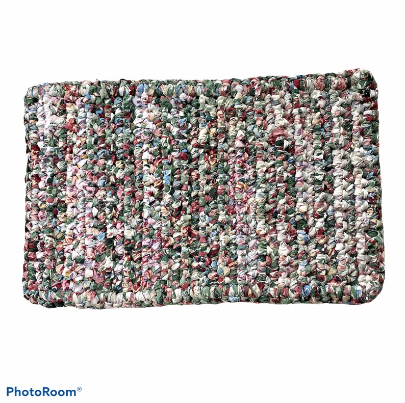 Cottagecore Crochet Rug for Kitchen Bathroom or Bedroom Etsy