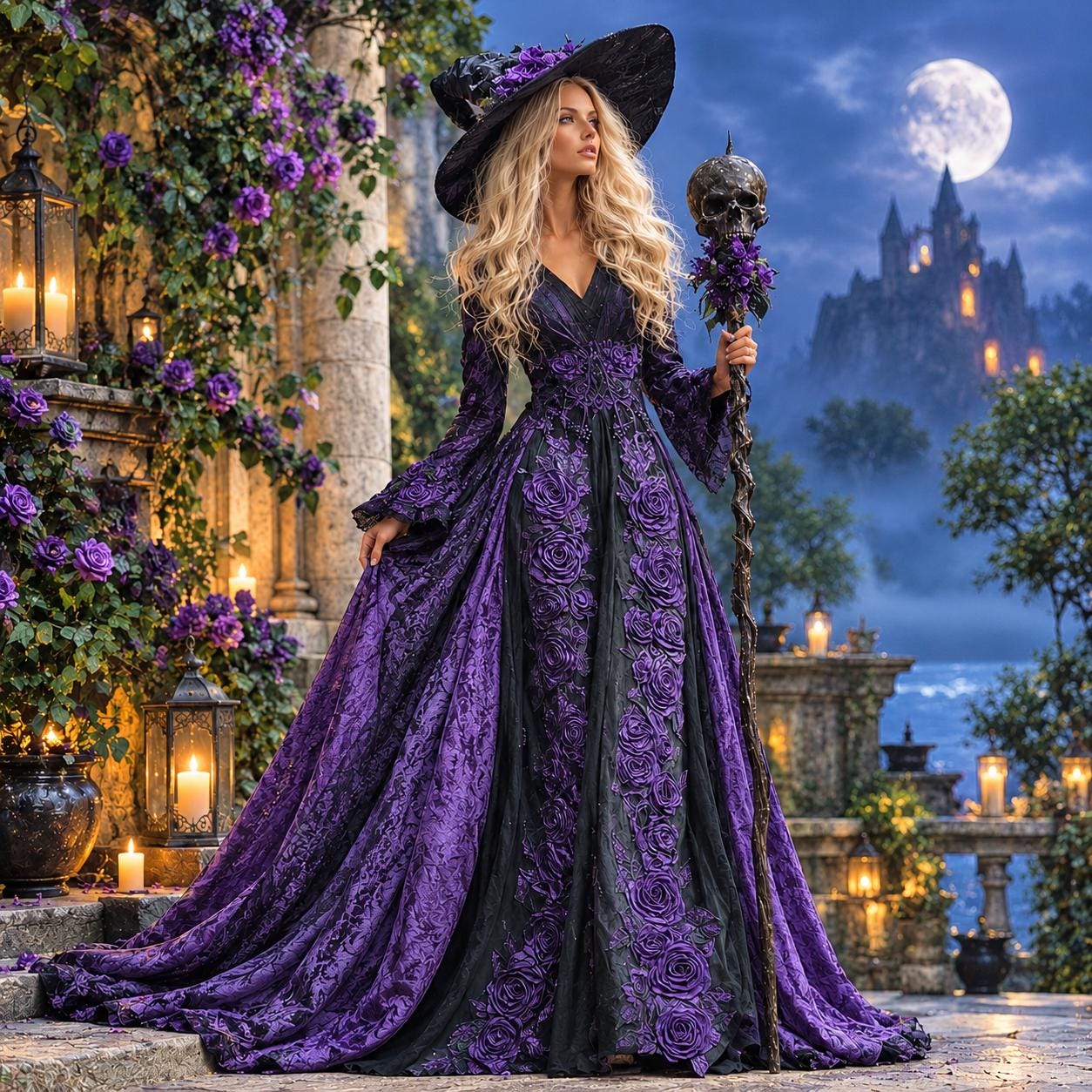flowy fantasy dress WOB2024