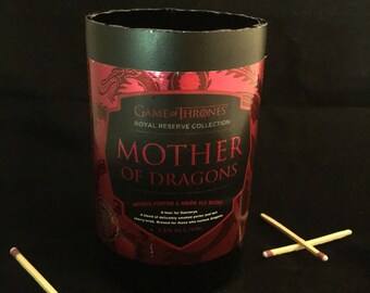 Ommegang Abbey Ale Upcycled Craft Candles
