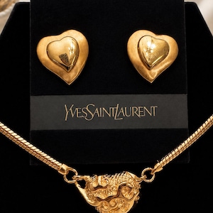 Saint laurent vintage necklace - Etsy 日本