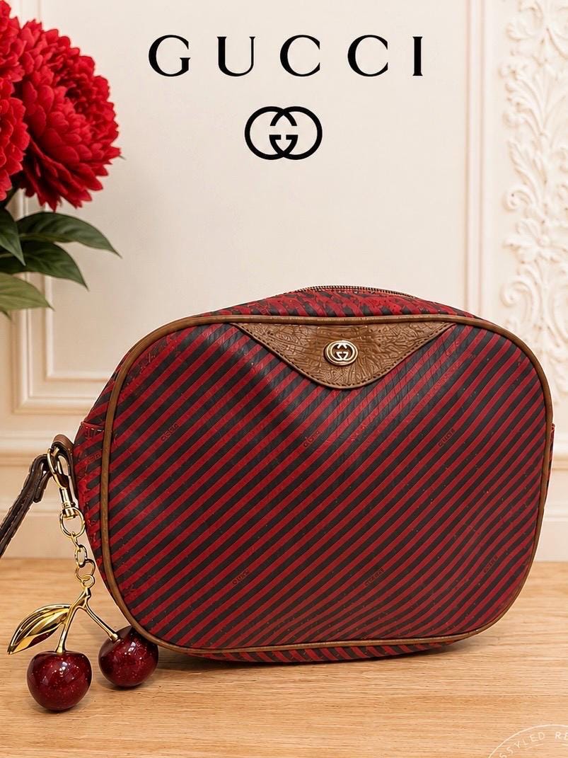GUCCI Accessory Collection 巾着袋 Gucci Accessory Collection - Etsy