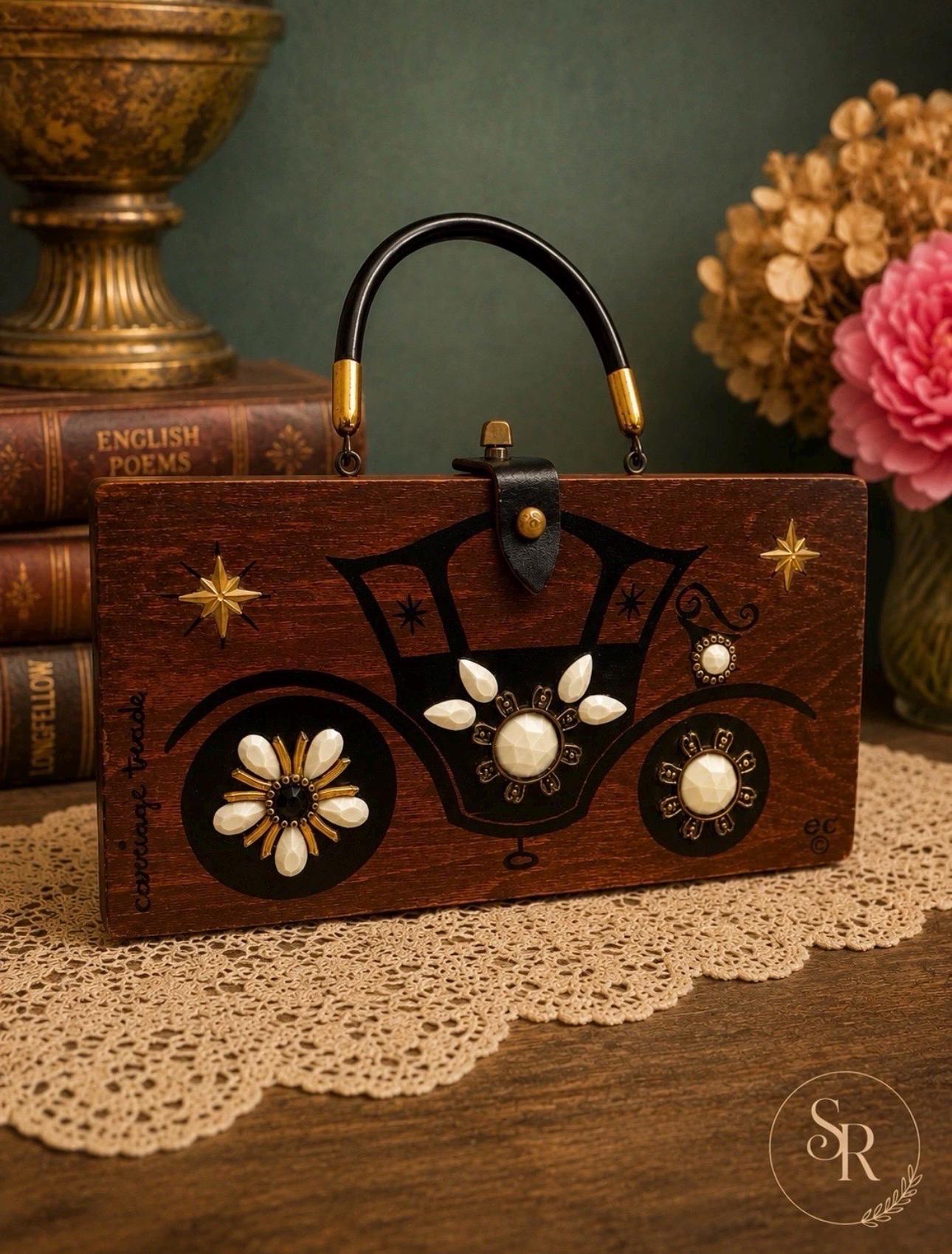 Vintage Enid Collins Box Bag - Etsy