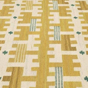 Geometric Woven Area Rug, Modern Textured Floor Carpet (Rectangular)