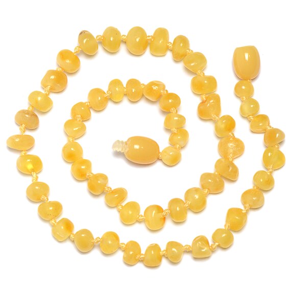 Items similar to Baltic Amber teething necklace for baby - Rare ...