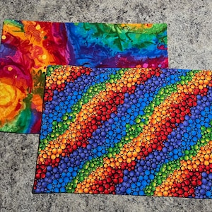Multiple Styles - Set of 2 - 13&quot; x 19&quot; Oversized Placemats