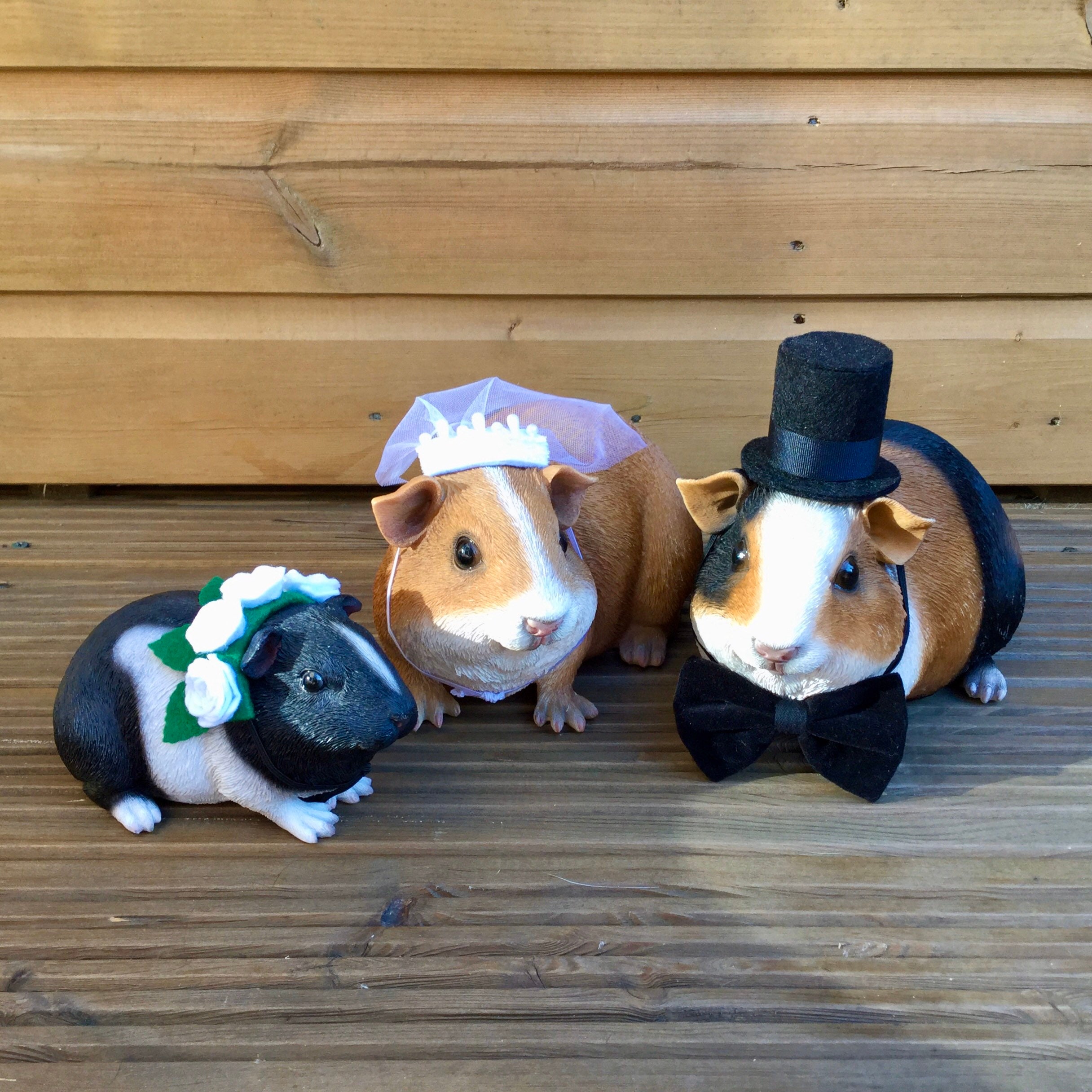Wedding Veil, Top Hat, Bow Tie or Flower Crown for Small Pets. Multiple  Sets Available. -  UK