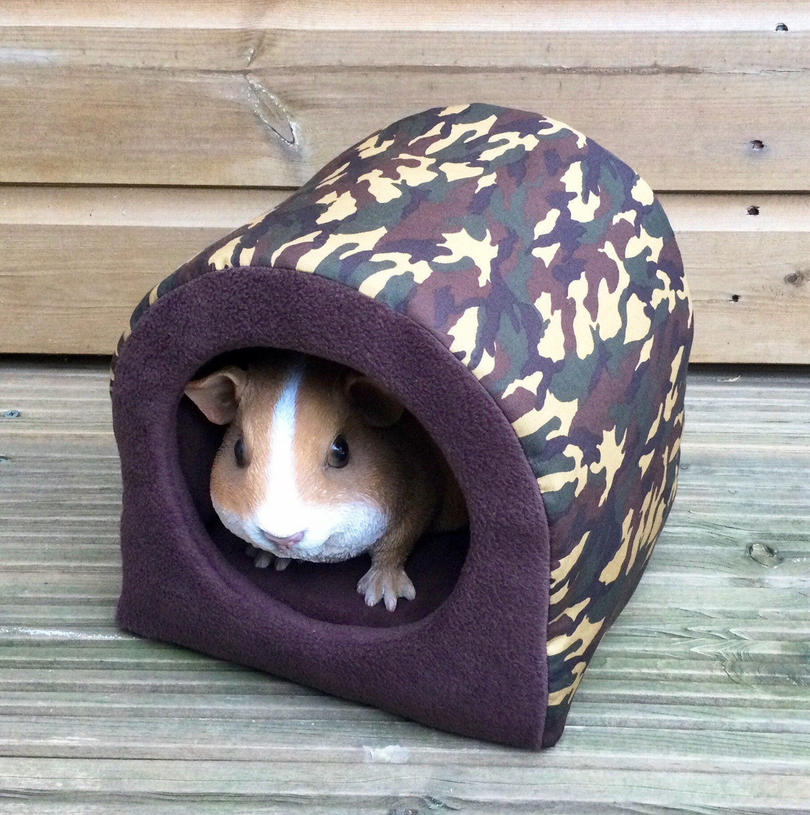 Single Hidey Hut for a Guinea Pig Hedgehog Small Pet in Poly Etsy