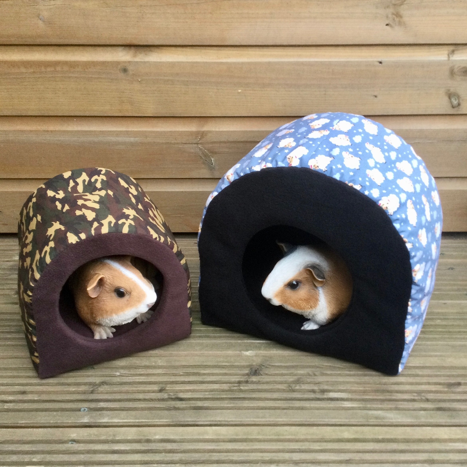Single Hidey Hut for a Guinea Pig Hedgehog Small Pet in Poly Etsy