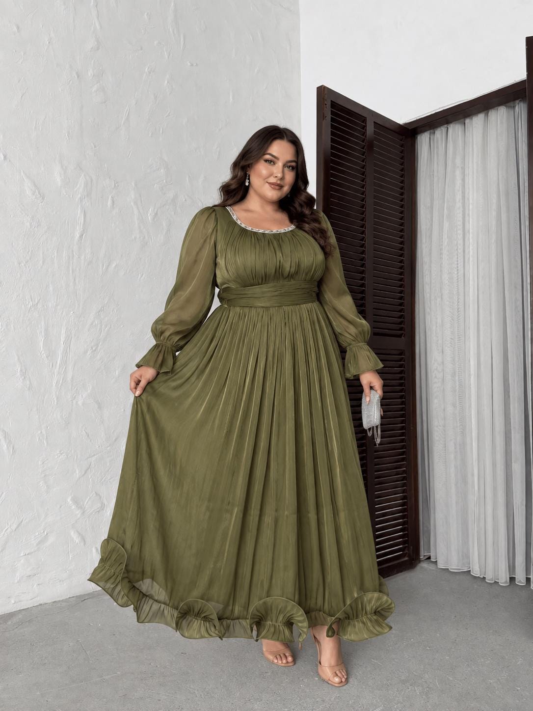 olive green plus size dress for wedding olive green dress for wedding