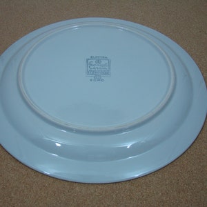 Electra Stoneware, Echo Pattern, 12.25 Platter Chop Plate, Casual Ceram Japan image 7