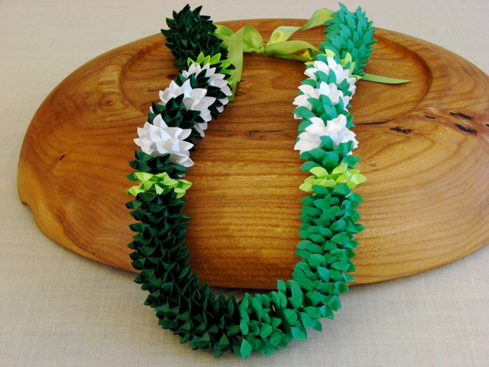 GO TIMBERS Paper Flower Lei for Portland Soccer Fan Swag Etsy