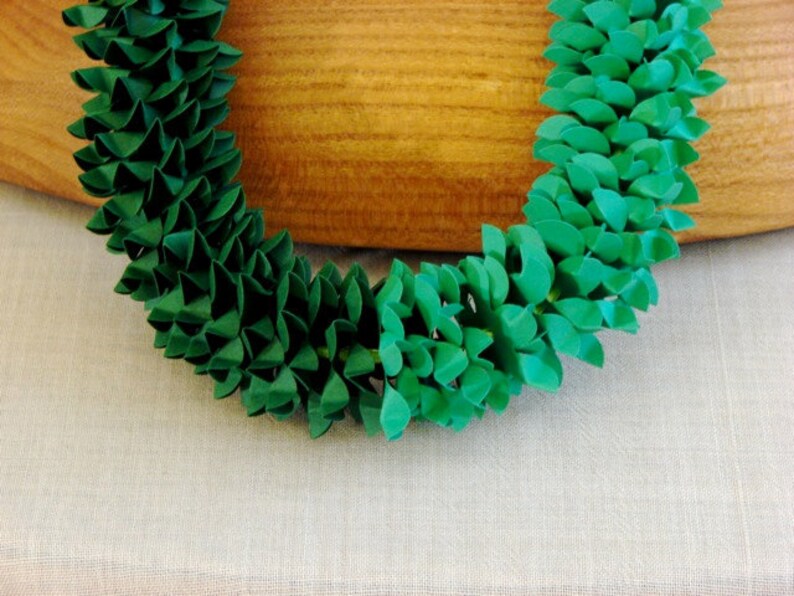 GO TIMBERS Paper Flower Lei for Portland Soccer Fan Swag Etsy