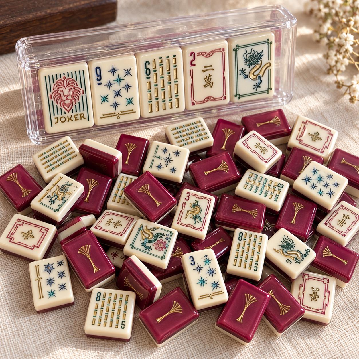 Mini Vintage Chinese Mahjong Sets - Etsy
