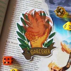 Feiticeiro - Adesivo de Classe D&D (ÚLTIMA CHANCE)